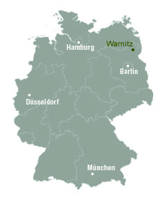 Lage von Warnitz